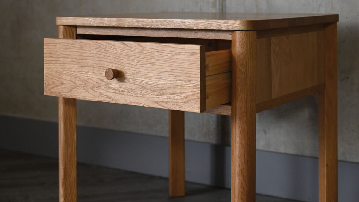 Oslo - Oiled Oak Drawer Table - Image 6