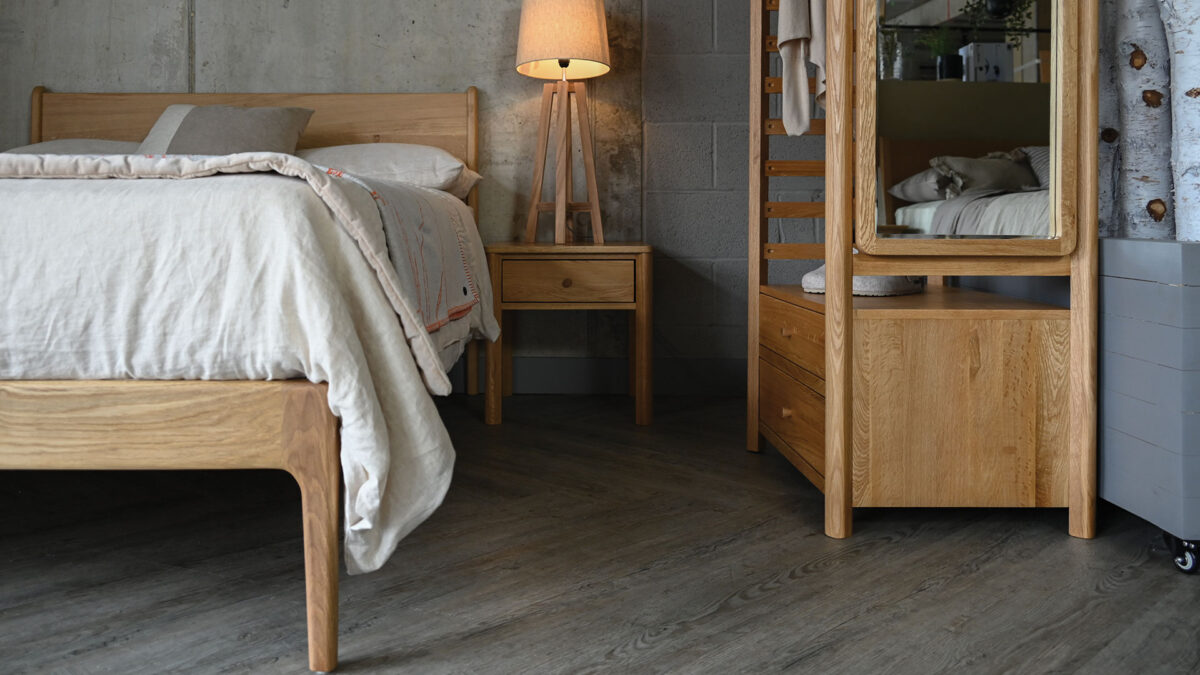 Oslo - Oiled Oak Drawer Table - Image 8