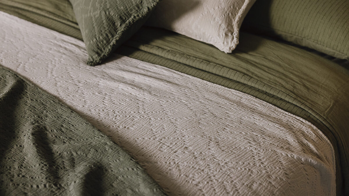 Textured Pattern Cotton Throws - Image 2