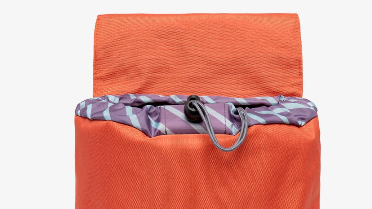 Recycled Polyester Drawstring Backpacks - 4 Colours - Image 9