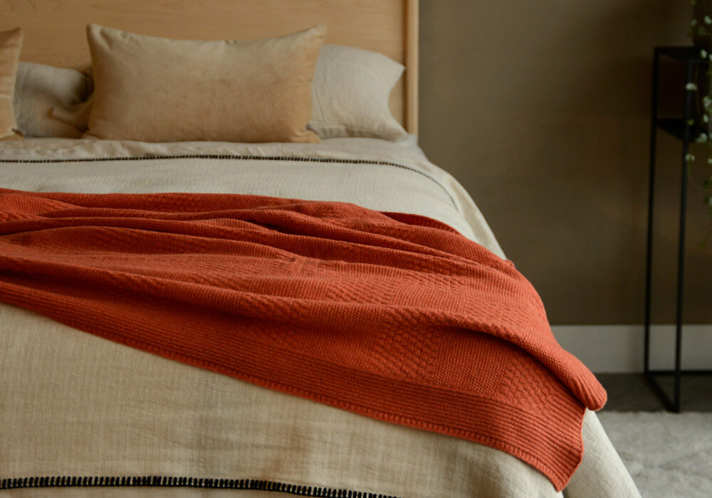 Luxury Pure Cashmere Blankets Throws Natural Bed Company