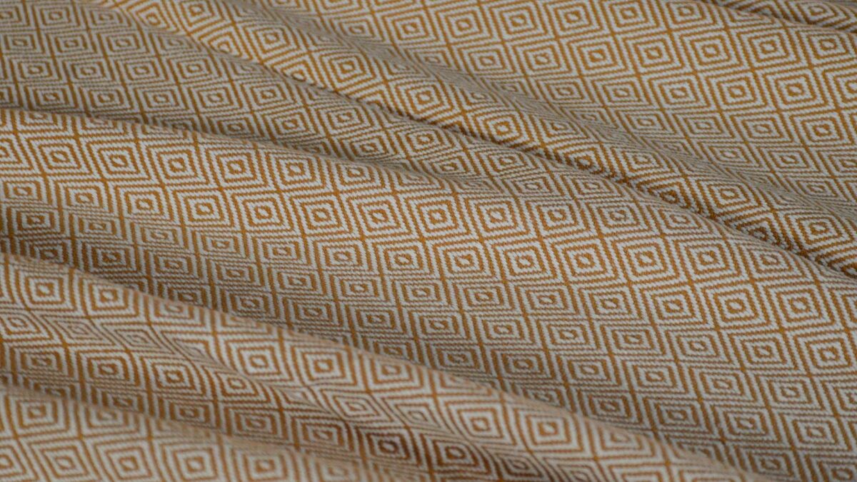 organde diamond throw close up