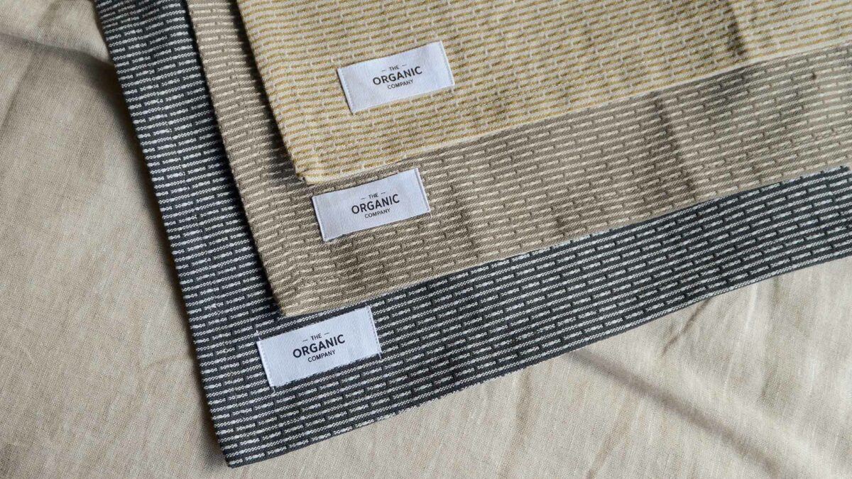 organic company cotton kitchen wash cloth set