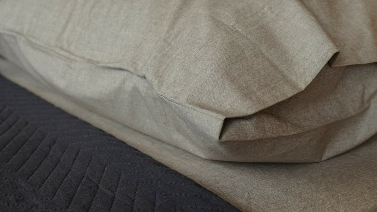 organic cotton bedding2 brown melange