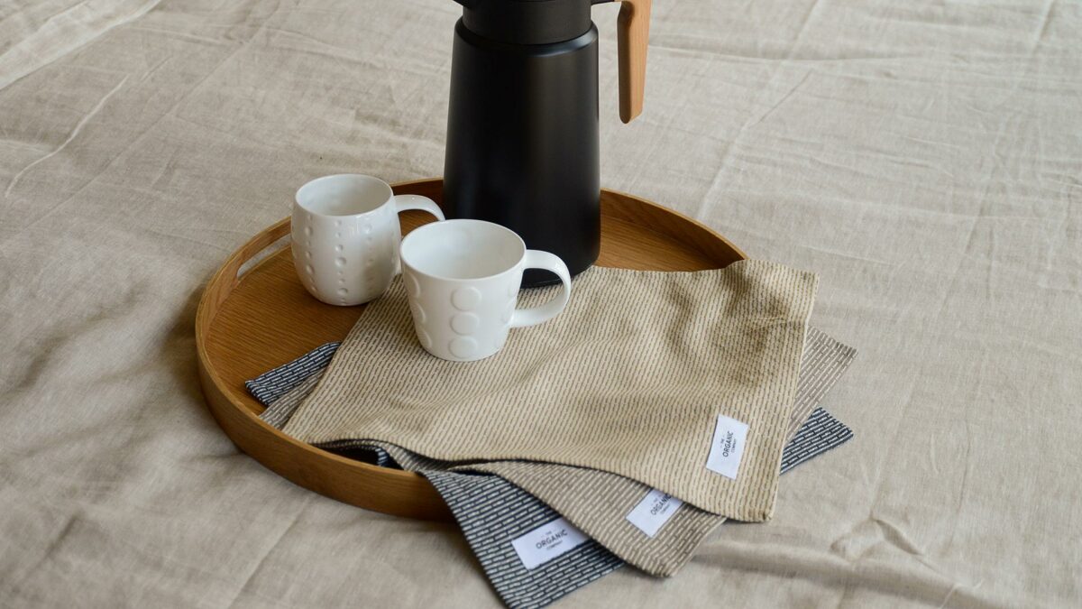 organic cotton wash kitchen cloth set