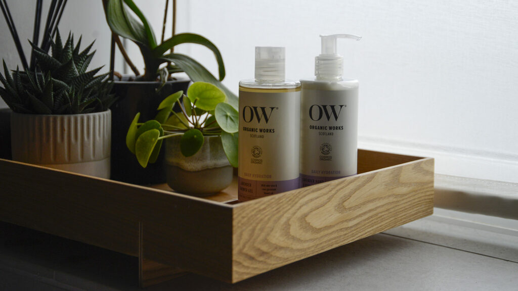 organic lavender body care