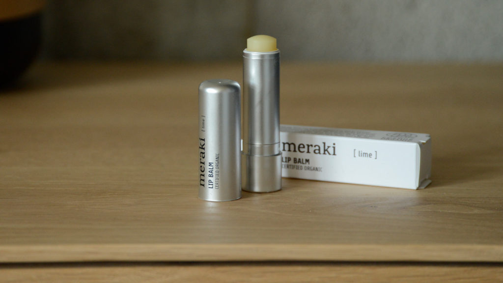 organic lime lip balm