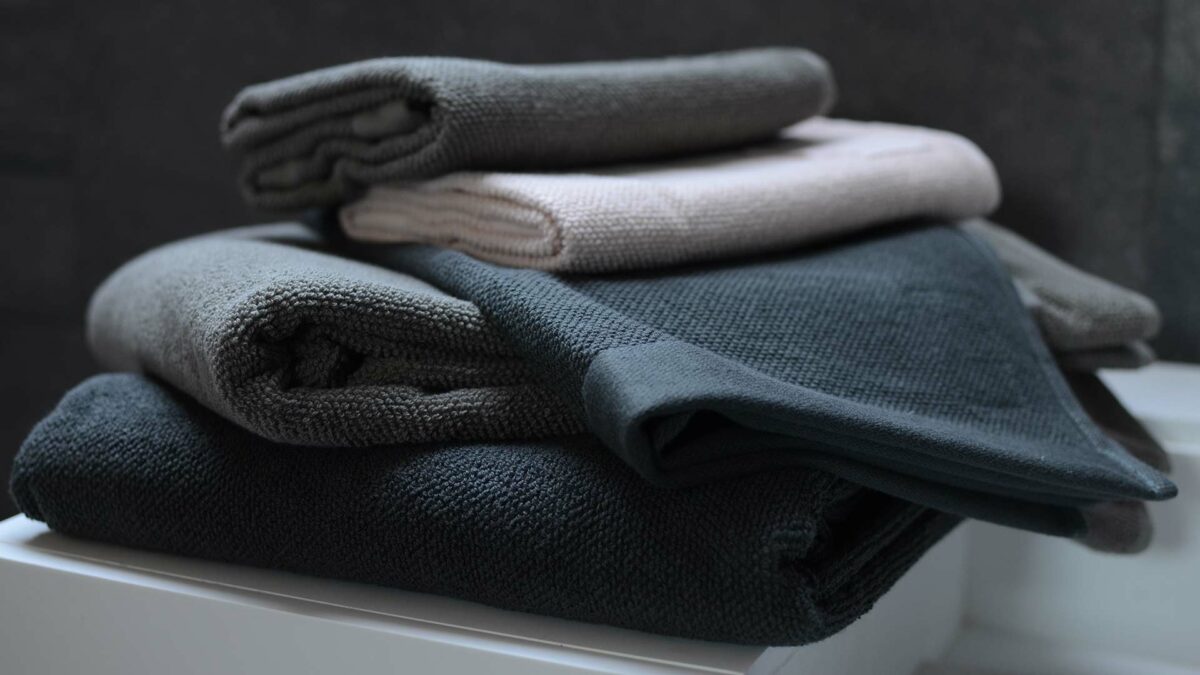 organic terry weave cotton towels MAIN