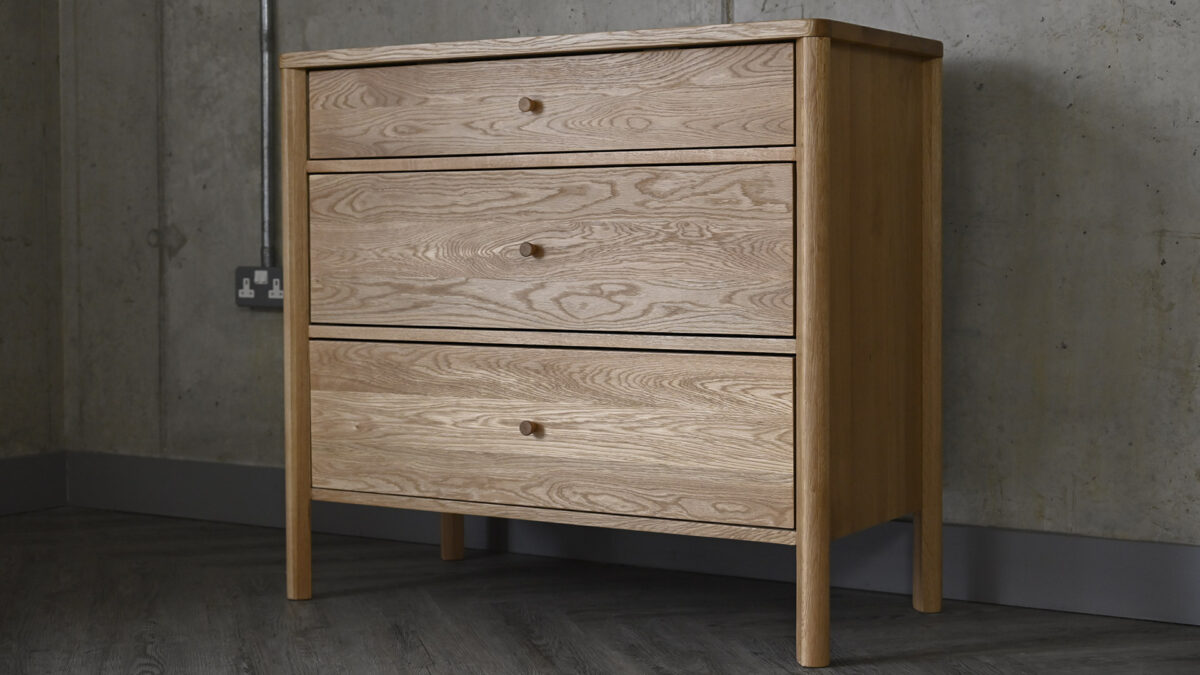 Oslo - Oiled Oak Chest of Drawers - Image 4