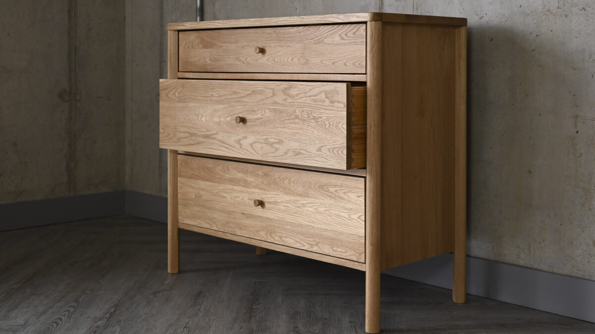 Oslo - Oiled Oak Chest of Drawers - Image 6