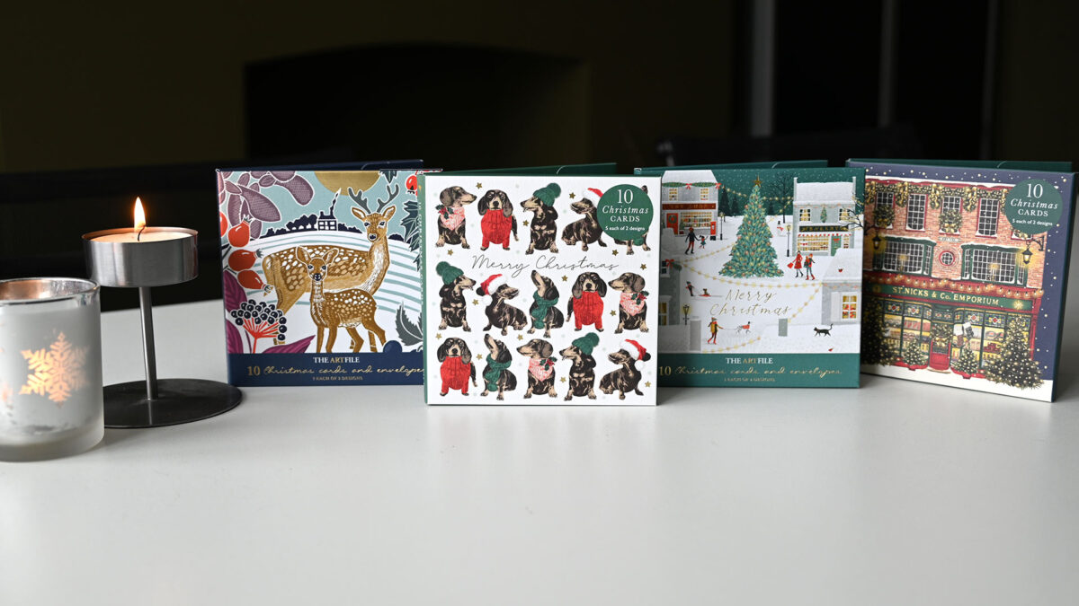 Sets of 10 Luxury Christmas Cards