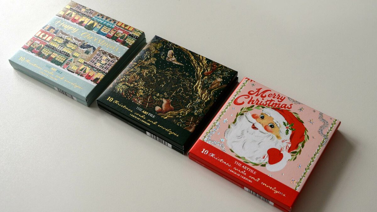 packs of artfile christmas cards