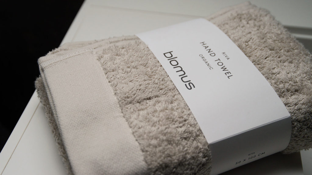 GOTS Certified 100% organic cotton hand towel