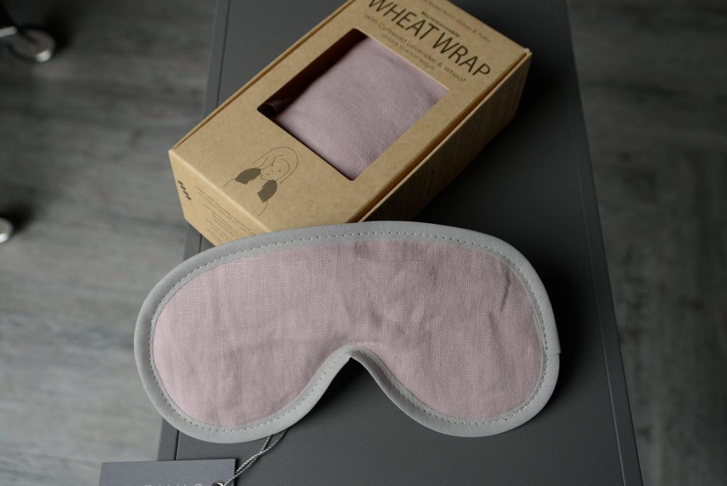 lavender & wheat filled wrap and eye mask