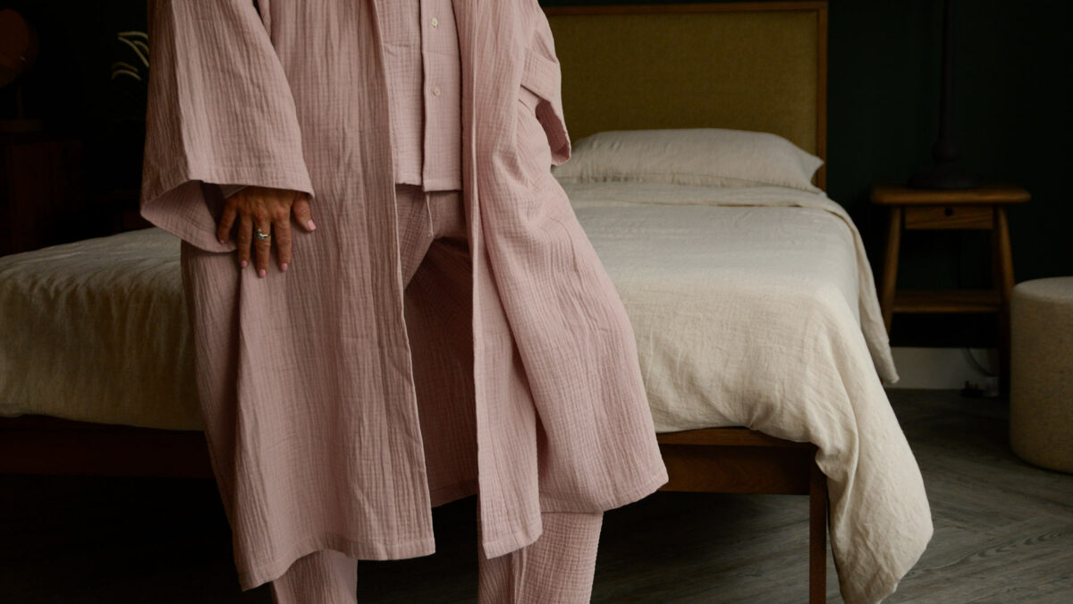 pink robe and pyjamas 1400