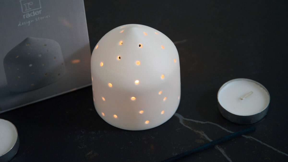 porcelain T light holder
