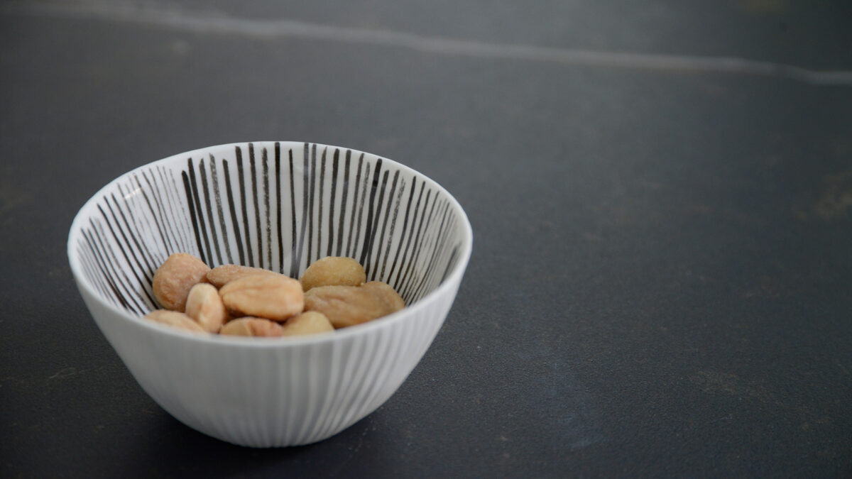porcelain dip or small snack bowl
