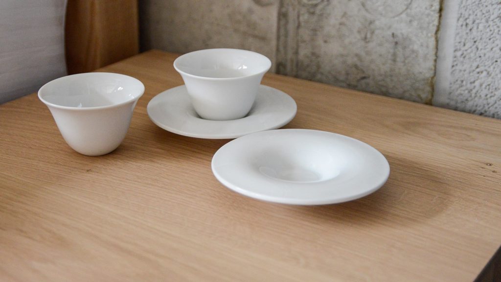 porcelain espresso set