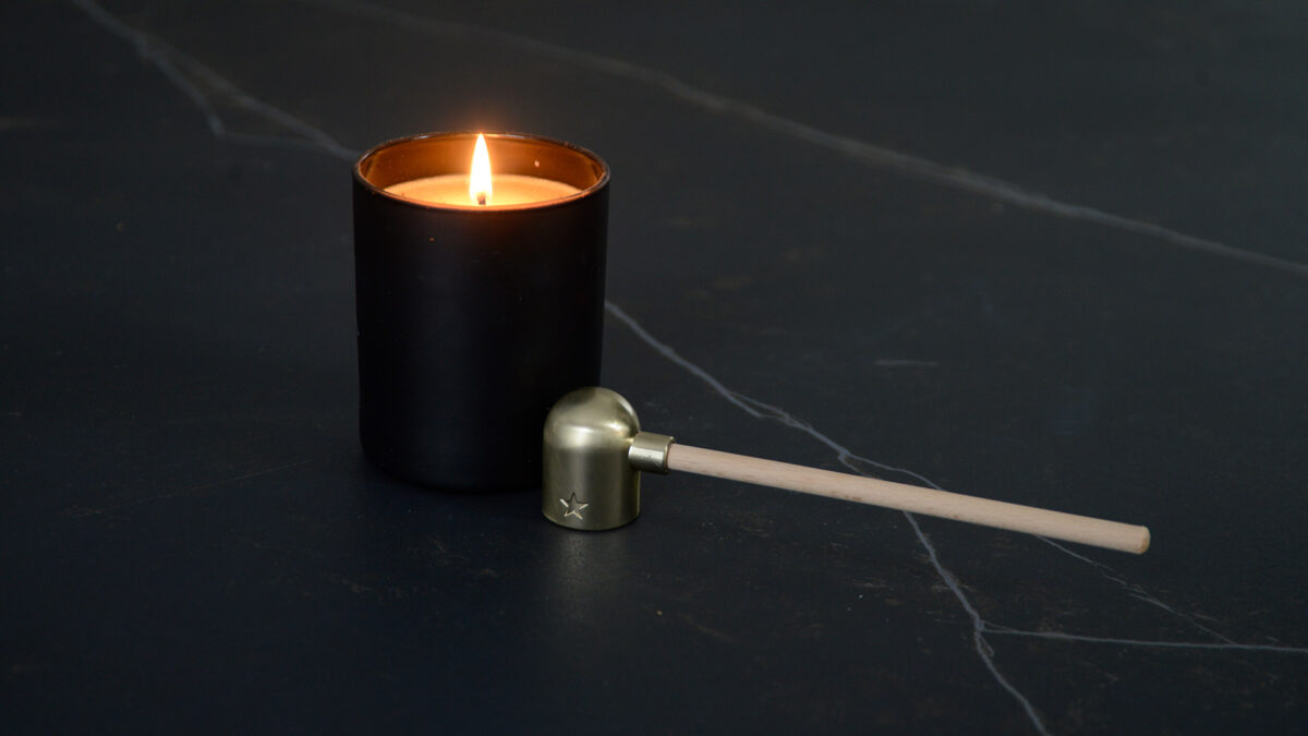 Scandi look candle snuffer