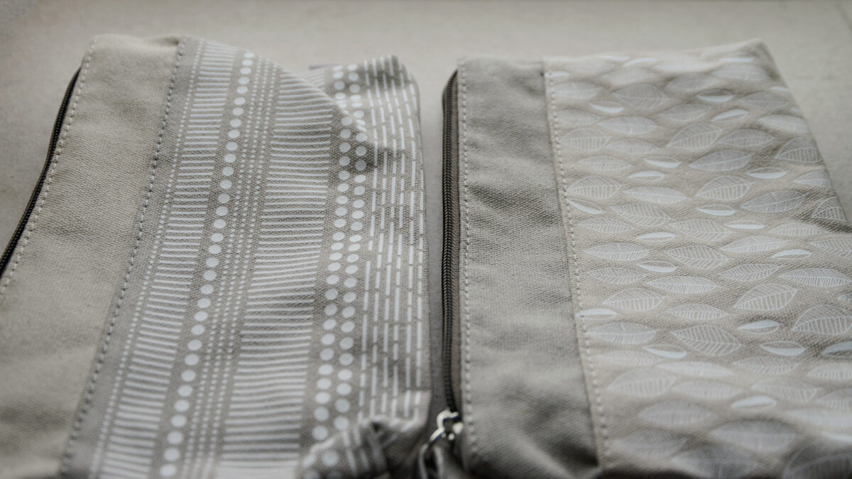 rader wash bags stripes or leaves designs