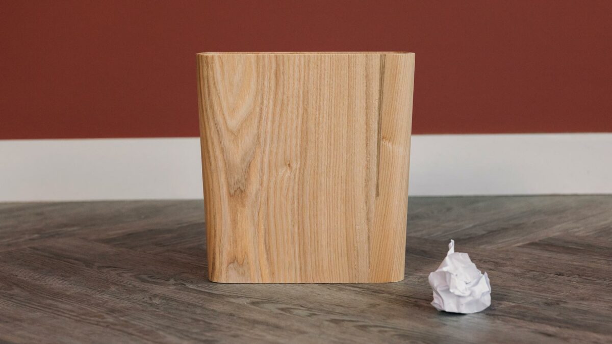 rectangular waste bin ply