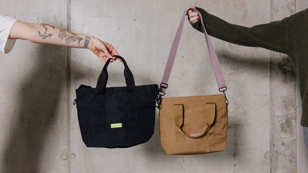 recycled fabric bags