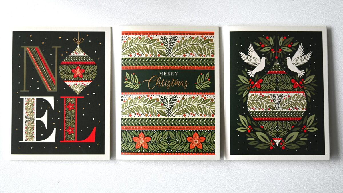 Packs of 12 Mini Christmas Cards - Image 7