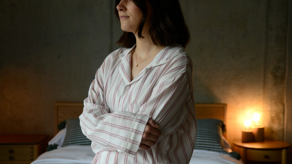 red and white stripe pyjamas 1920