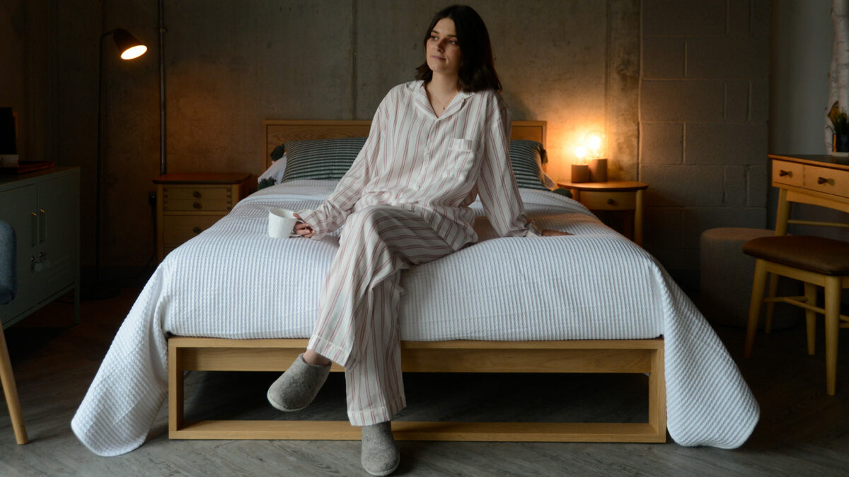 red stripe pyjamas 1920