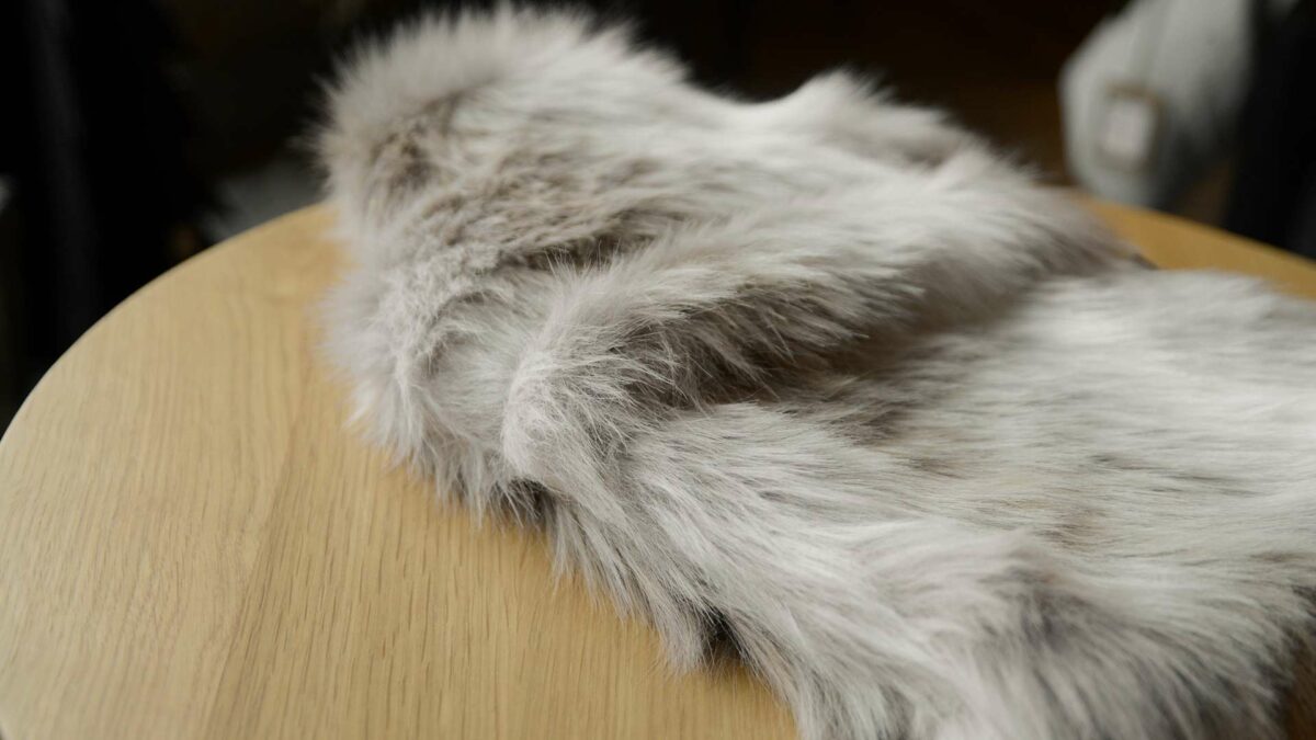 faux fur cosy hot water bottle cover