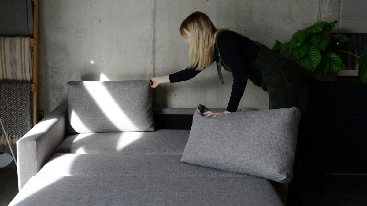 replacing back cushions