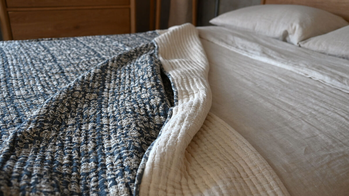 Floral Oversized Quilted Throws - Image 3