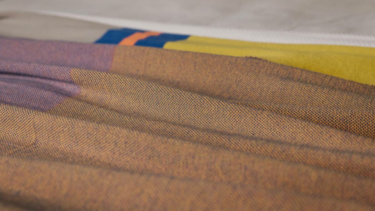reversible throw colourful