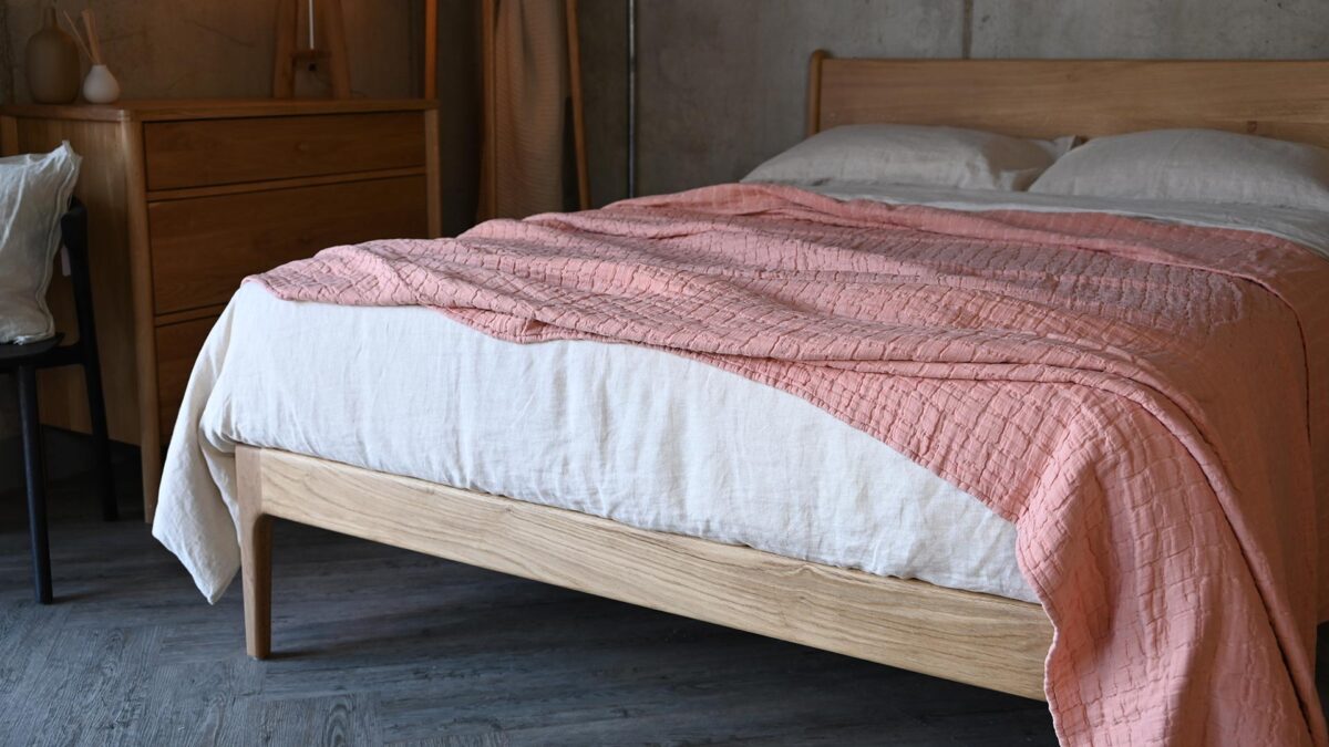 Contemporary Textured Cotton Bedspreads - Image 4