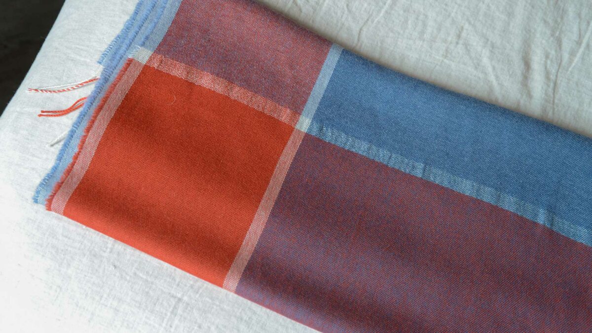 rose and blue scarf 1