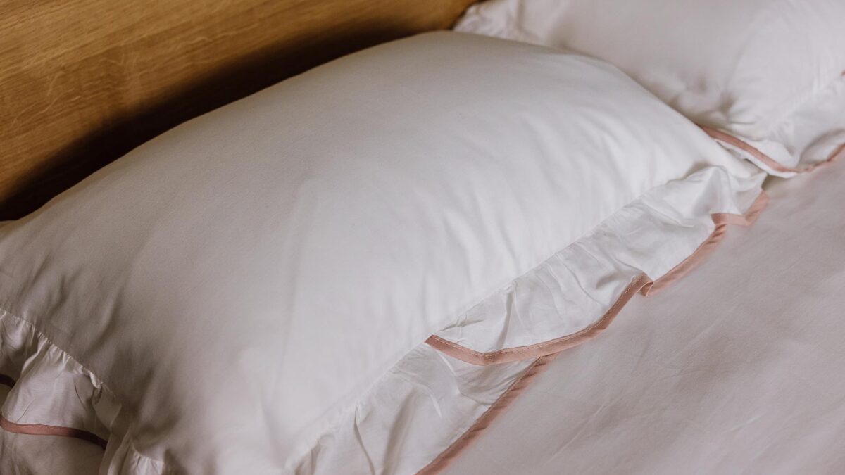 Ruffle Edge Bedding - Olive or Blush - Image 8