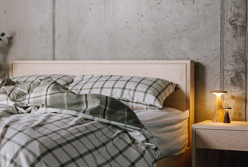 Green Check Brushed Cotton Duvet Set - Image 7