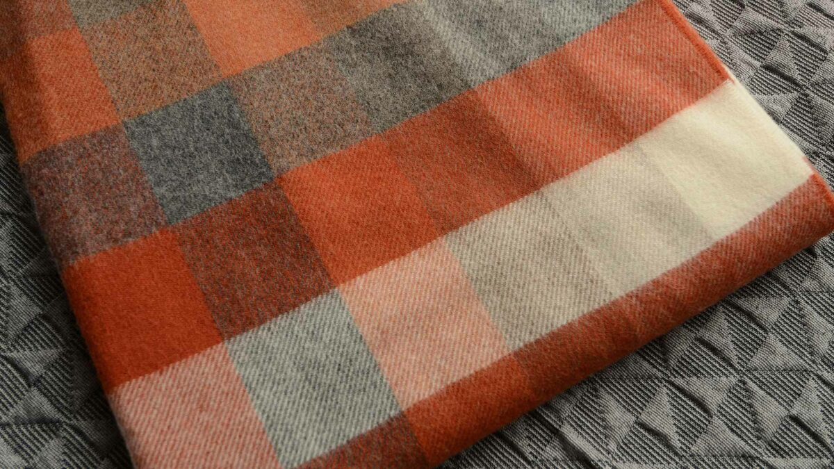 saffron-throws-checkered