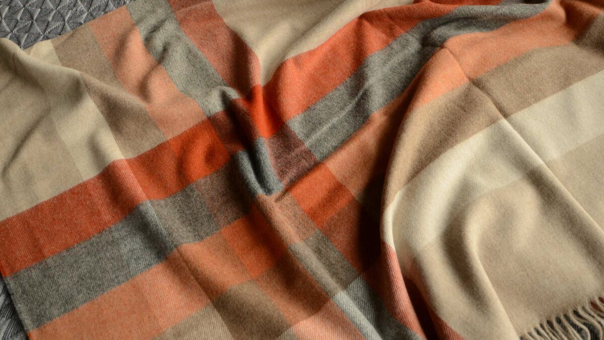 saffron-throws-striped-pattern