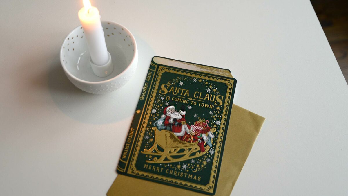 santa claus card