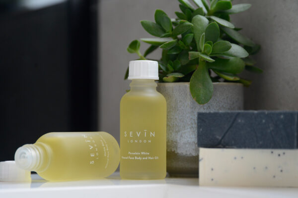 Sevin luxury scented hair and body oil natural, vegan and Paraben free