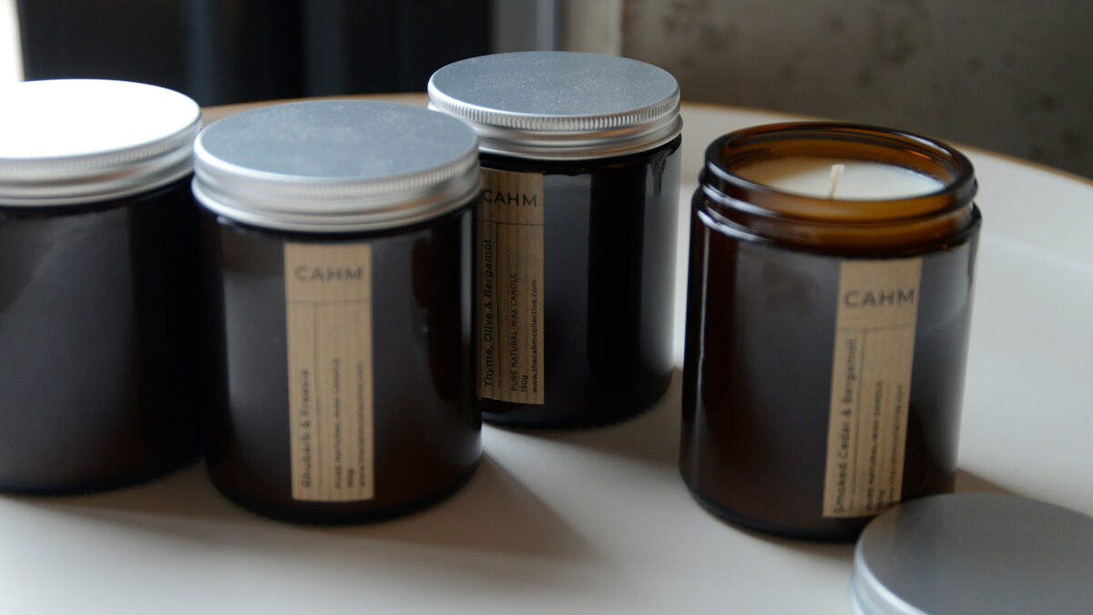 scented candles in jars 1