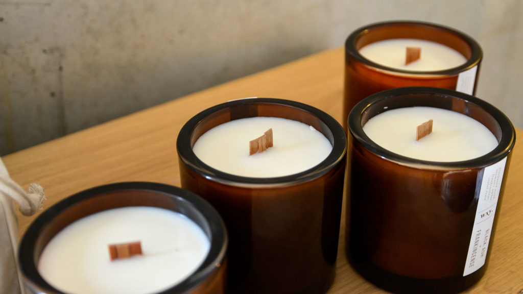 Scented Candles Wood-Wicks Collection