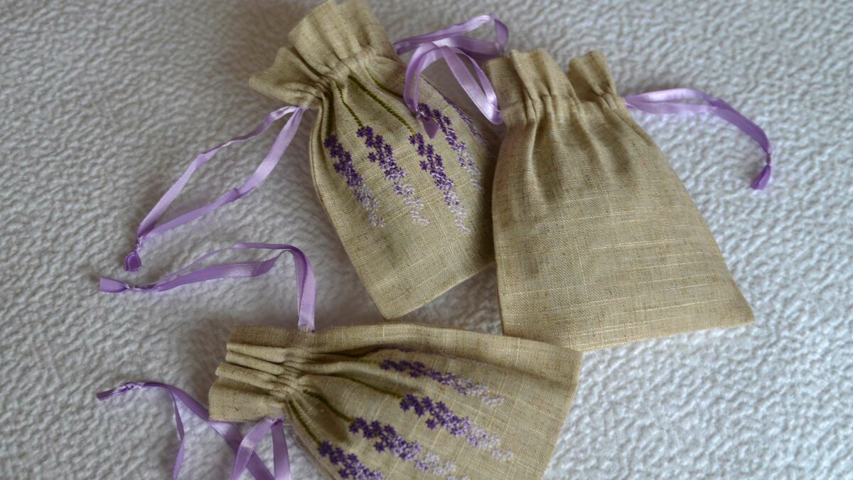 set of 3 lavender bags