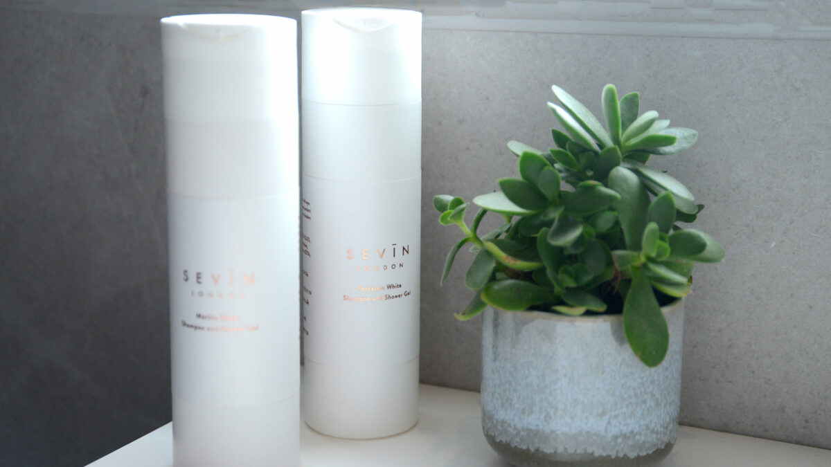 Sevin luxury natural and Paraben-free nourishing shampoo and shower gel