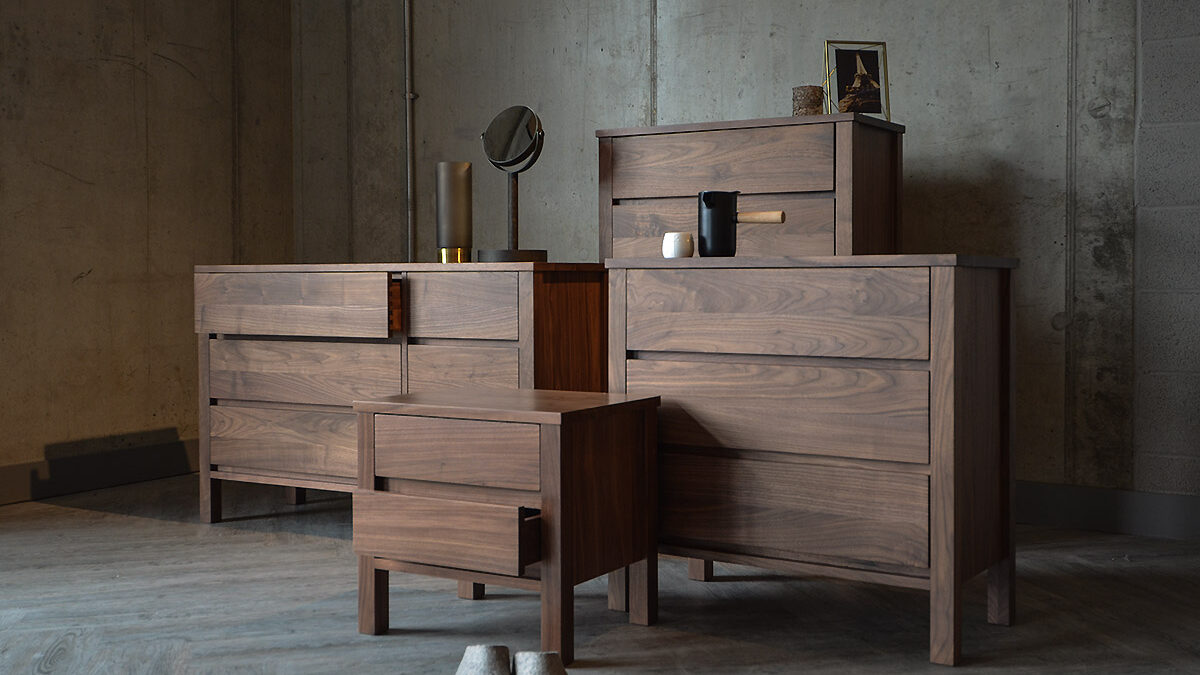 Walnut Bedroom Furniture - Shaker Collection