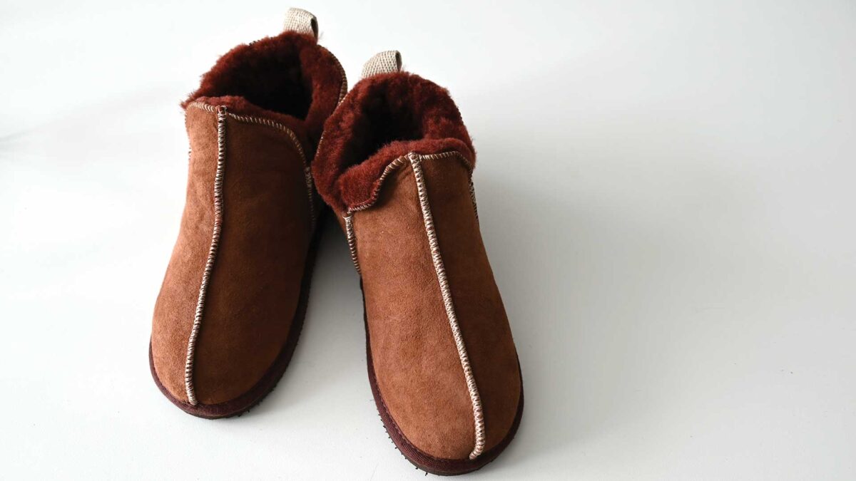 Louise Fleecy Sheepskin Slippers - Image 4