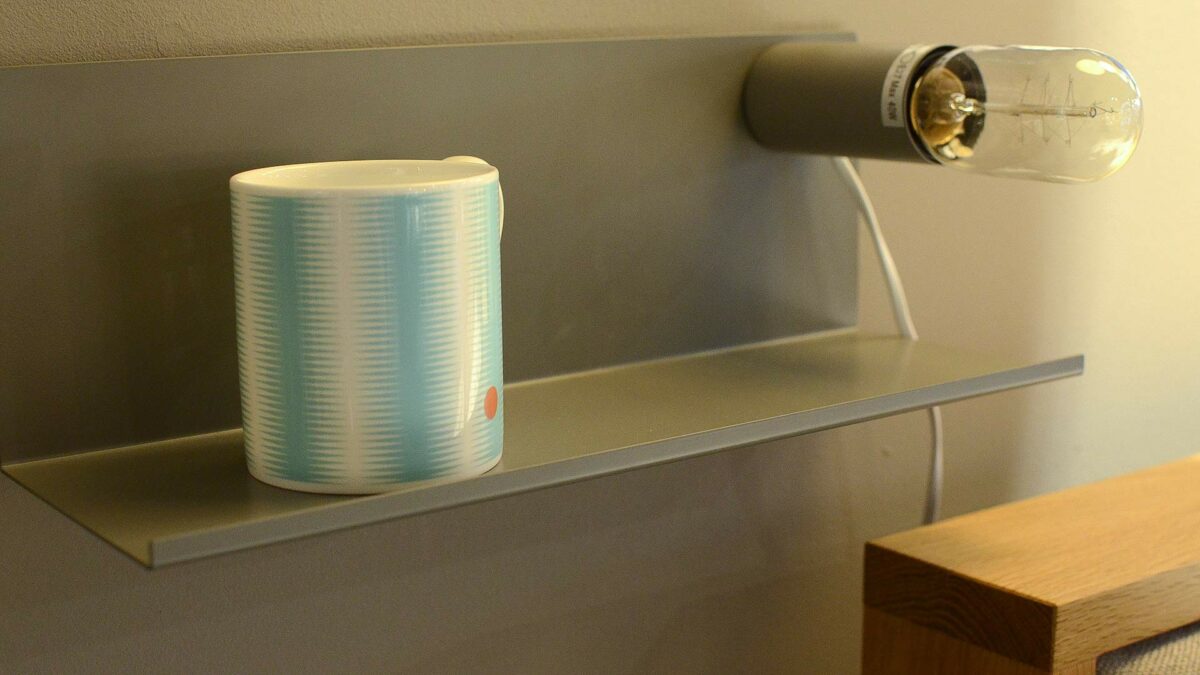 shelf lamp grey 3q
