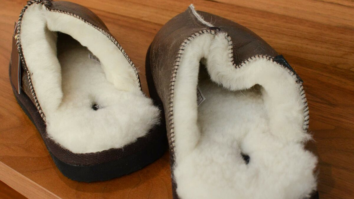 shepherd Hugo5 mens leather slippers