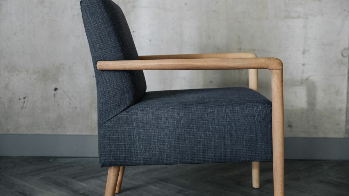 shoreditch armchar grey upholstery